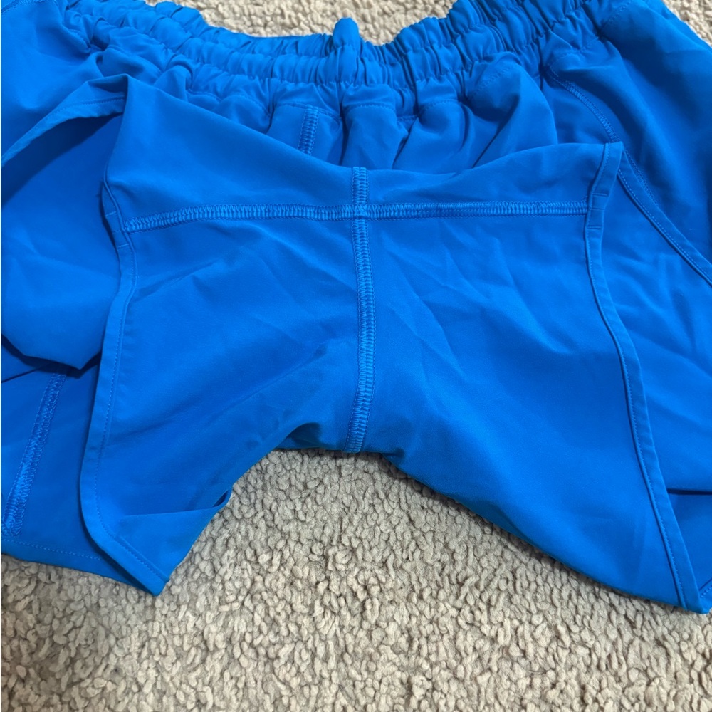 blue poolside hotty hot lululemon shorts - Picture 4 of 4